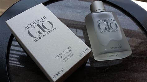 acqua di gio armani 1996.